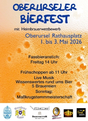 Plakat Tag des Deutschn Bieres